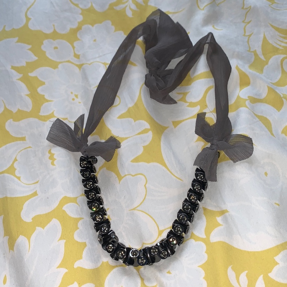 J. Crew Ribbon Necklace